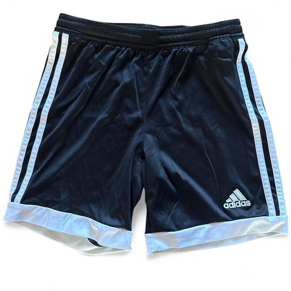 Adidas Men's Black and white Shorts